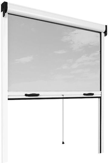 Rollsmarket Moskitonetz Fenster Vertikale Bewegung aus Aluminium mit Rahmen 100x100cm Rollsmarket Moskitonetz Fenster Vertikale Bewegung aus Aluminium mit Rahmen 100x100cm