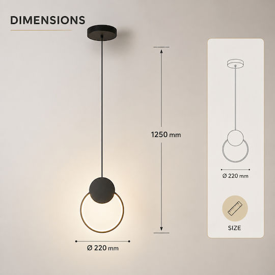 Lightplanet Lustră LED cu Alb Natural Lumină