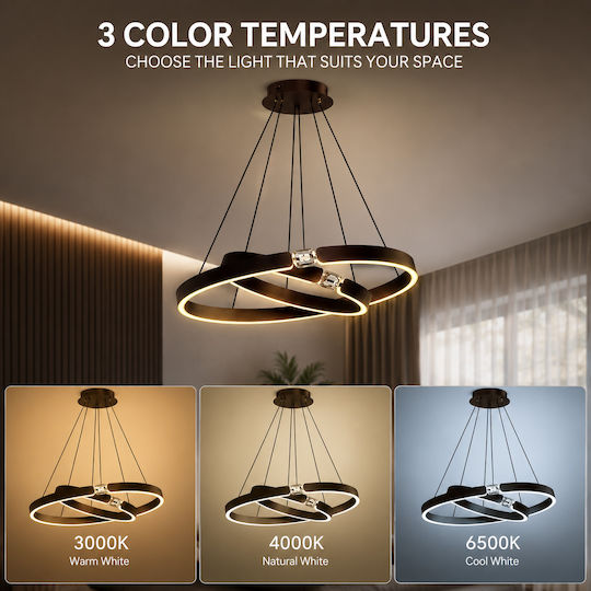 Lightplanet Lustră LED cu Alb Natural Lumină