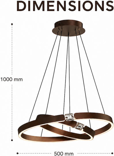 Lightplanet Lustră LED cu Alb Natural Lumină