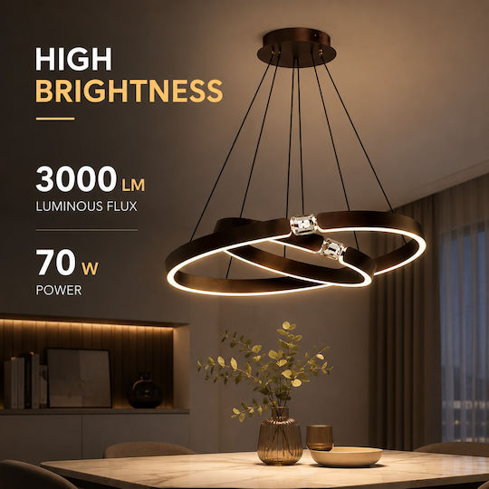 Lightplanet Lustră LED cu Alb Natural Lumină