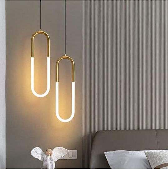 Lightplanet Hängelampe LED mit Natürliches Weiß Licht 30x30cm.