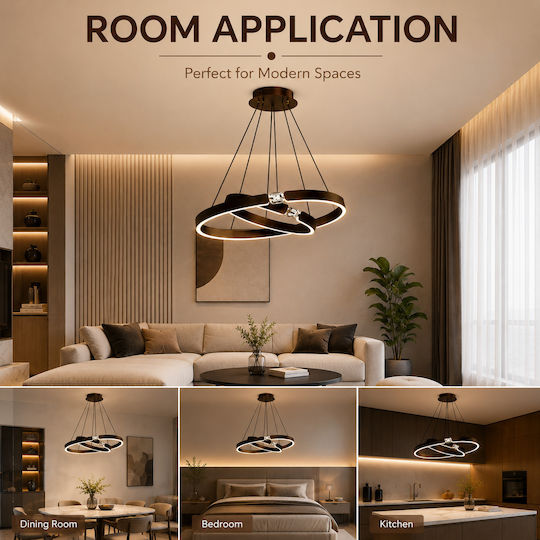 Lightplanet Lustră LED cu Alb Natural Lumină