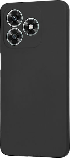 Back Cover Σιλικόνης Μαύρο (Honor X5C Plus)