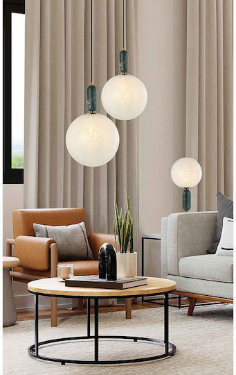 Viokef Polly Κρεμαστό Φωτιστικό Λευκό 25x250x39εκ. Viokef Polly Κρεμαστό Φωτιστικό Λευκό 25x250x39εκ.
