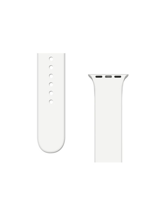 Hurtel APS Armband Silikon Weiß (Apple Watch 44/45/46mm/Ultra 49mm)