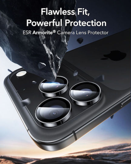 ESR Armorite Kameraobjektivschutz Für iPhone 18 Pro / iPhone 18 Pro Max Schwarz