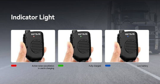Retevis C9272B Ακουστικό Ασύρματου Πομποδέκτη Συμβατό με GP328Plus Radios