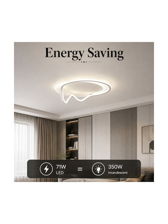 Lightplanet Plafonieră de Tavan cu LED Integrat și Telecomandă