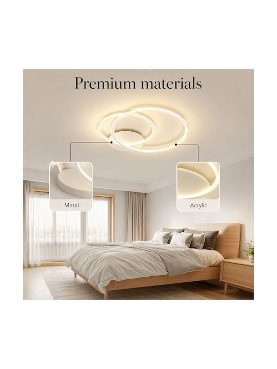 Lightplanet Plafonieră de Tavan cu LED Integrat și Telecomandă
