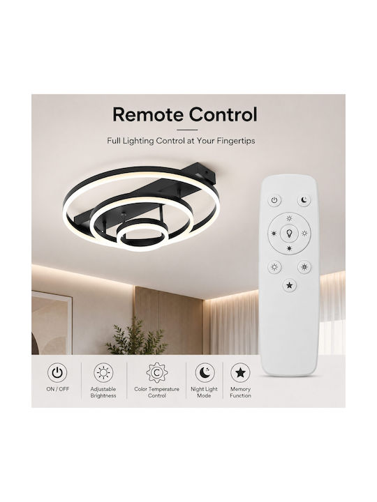 Lightplanet Plafonieră de Tavan cu LED Integrat și Telecomandă
