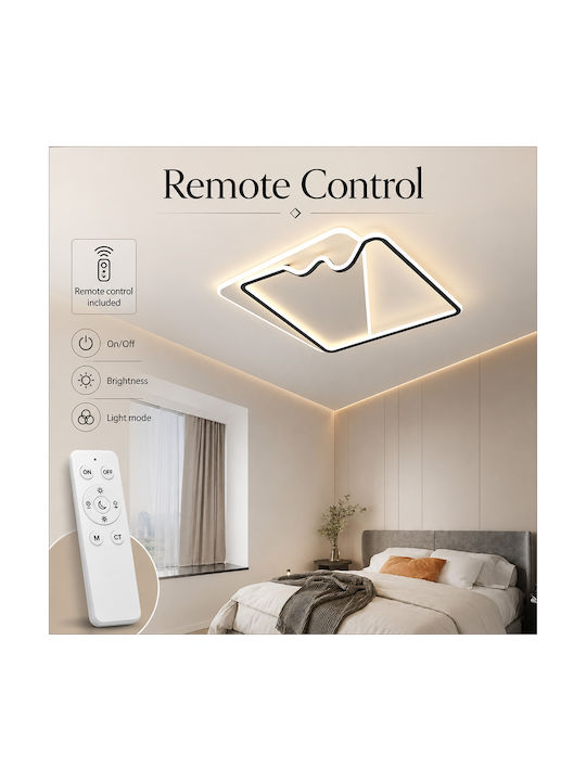Lightplanet Plafonieră de Tavan cu LED Integrat și Telecomandă