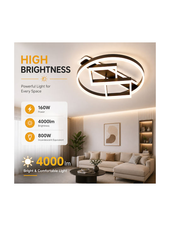 Lightplanet Таванно осветително тяло LED с дистанционно управление Lightplanet Таванно осветително тяло LED с дистанционно управление