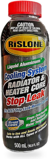Solutie Etansare Radiator Rislone Aluminiu Lichid Stop Leak Radiator Pentru Scurgeri Mari 500 Ml