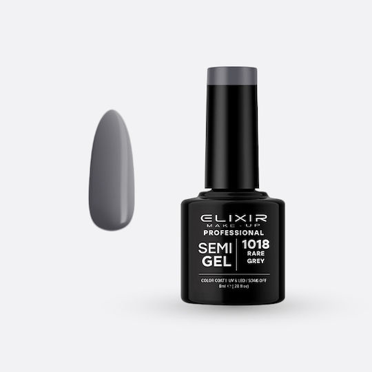 Elixir Elixir Gel Nagellack 1018 Seltenes Graues 8ml
