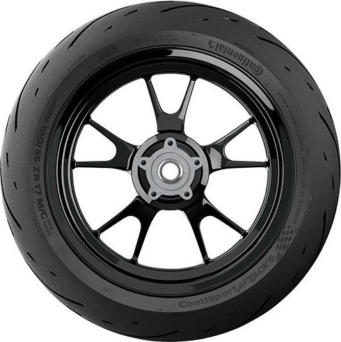 Continental Contisportattack 180/55B17 B Tubeless Motorcycle Tyre Back
