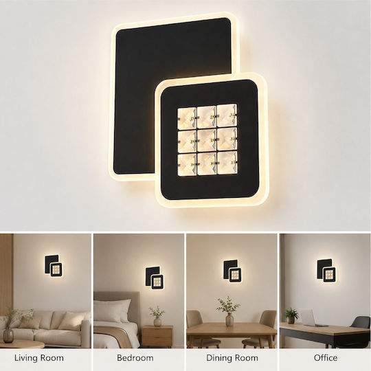 Lightplanet Осветително тяло За стена с вграден LED