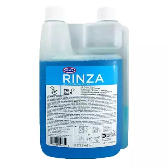 Urnex Rinza Υγρό Καθαρισμού Υπολειμμάτων Γάλατος 1lt