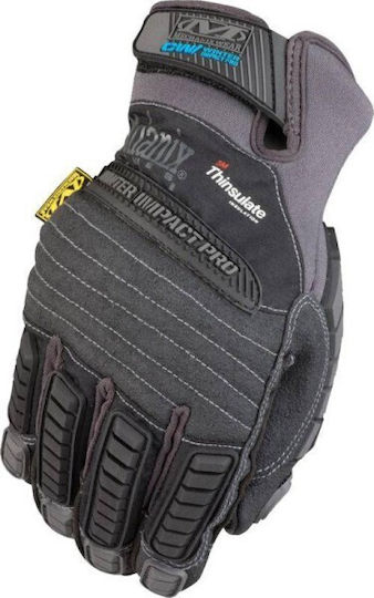 Mechanix Winter Impact Pro Sicherheitshandschuhe Schwarz