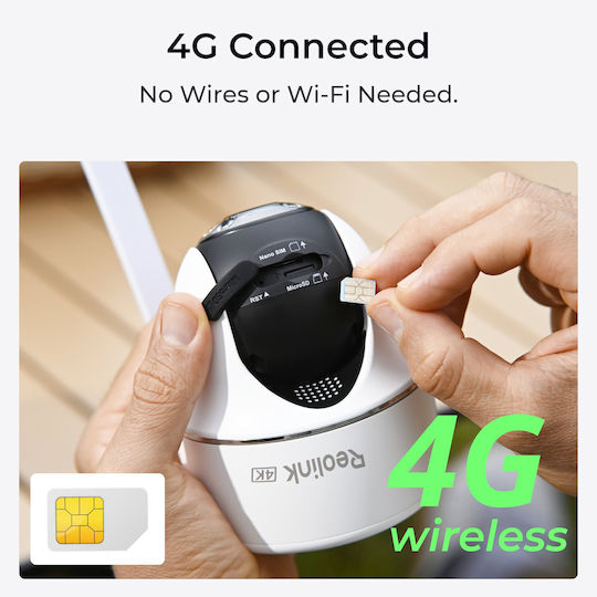 Reolink Bp4g Outdoor Battery Camera 4k Ptz Go Pt Ultra G440 White Hard Bundle