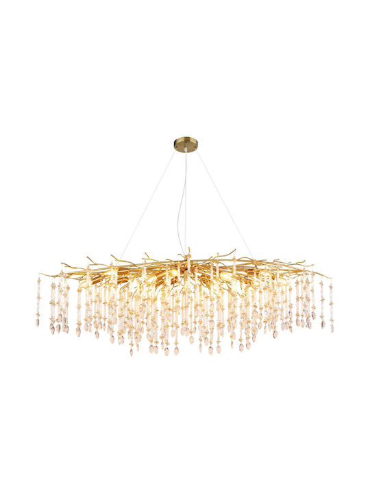 Globo Lighting Gold Chandelier 64142H3