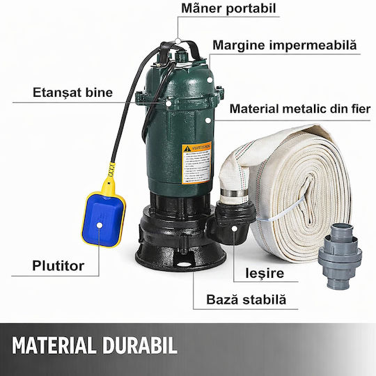 DDT Αντλία Πηγαδιού 2.93hp με Φλοτέρ