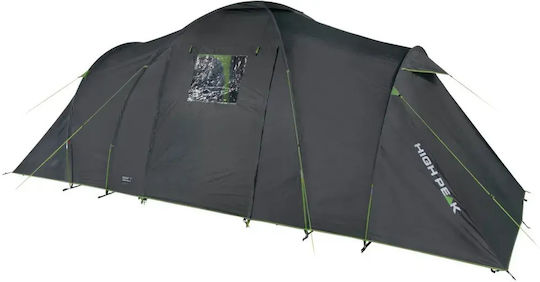 High Peak Como 4.0 Cort Camping Tunel Gri pentru 4 Persoane 450cm