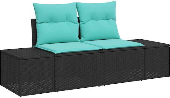 Garden & Outdoor Furniture Sets Living Room Set 6 Pieces Turquoise with Pillows