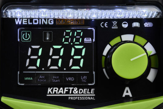 Mașină de sudură inverter MMA TIG Lift 330A Kraft&Dele VRD 230V KD1784