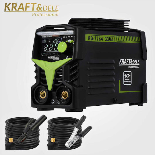 Mașină de sudură inverter MMA TIG Lift 330A Kraft&Dele VRD 230V KD1784