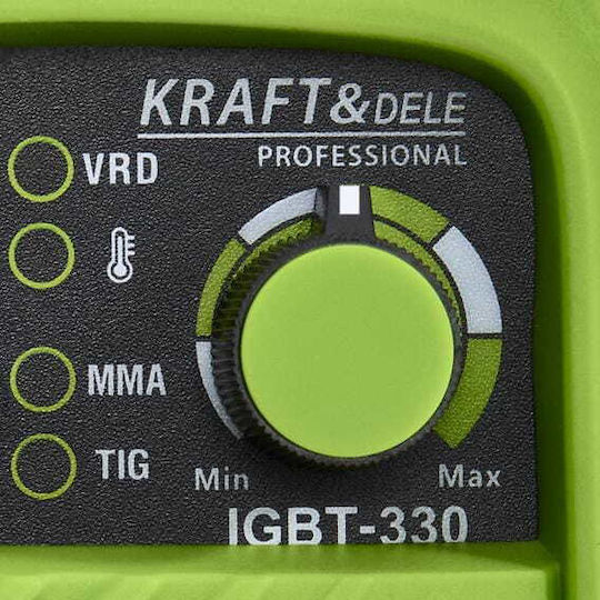Mașină de sudură inverter MMA TIG Lift 330A Kraft&Dele 230V KD1782