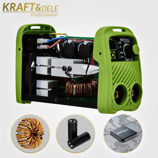 Mașină de sudură inverter MMA TIG Lift 330A Kraft&Dele 230V KD1782