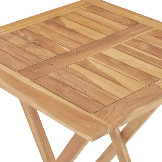 Garten- und Outdoor-Möbelset 5 Stück Natürliche