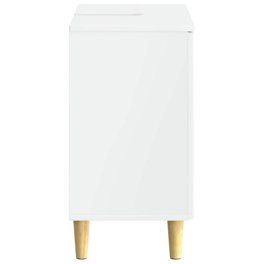 vidaXL Бял Плот без Мивка Ш59.5xД31.5xВ59cm
