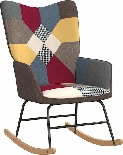 Schaukelstuhl 61x78x98cm Mehrfarbig