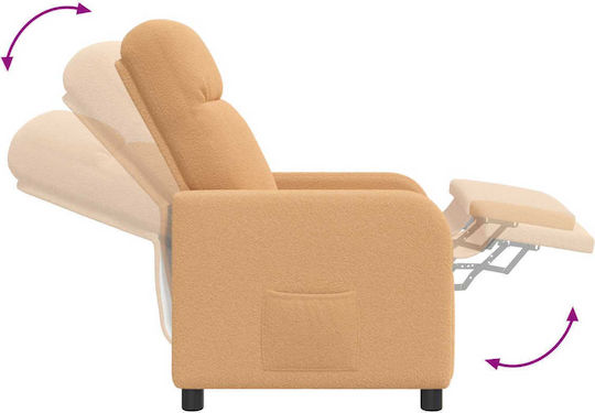 Scaun De Relaxare Relaxează-Te Bej 66x95x100cm