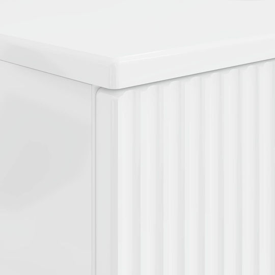 vidaXL Бял Плот без мивка Ш82xД41xВ58.5cm