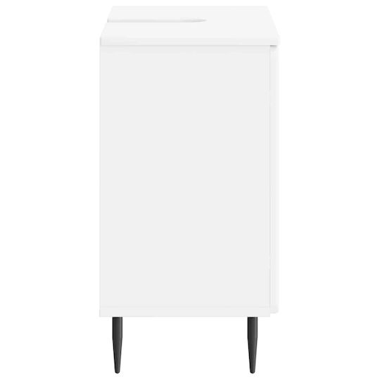 vidaXL Бял Плот Без Мивка Ш59.5xД31.5xВ59cm