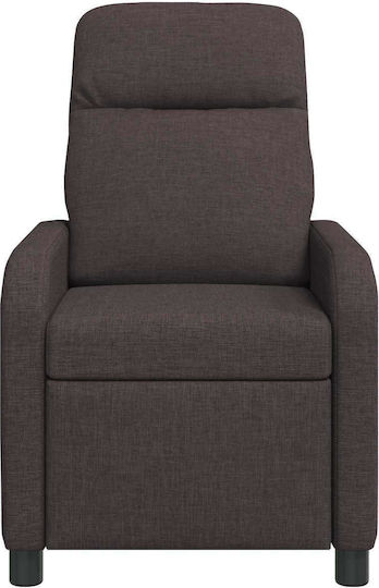 Relax Sessel Dunkelbraun 66x95x100cm
