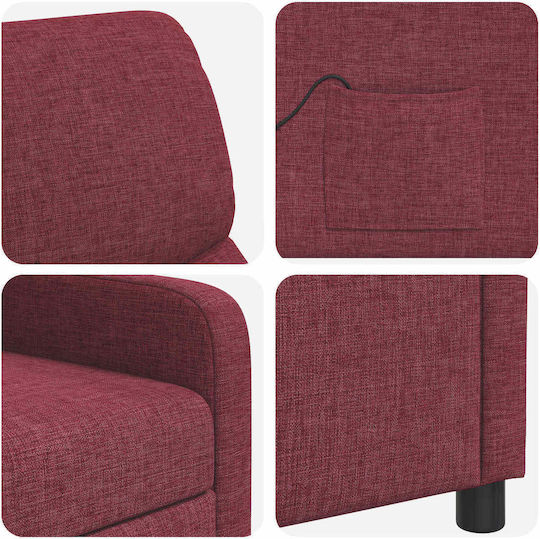 Relax Sessel Massage Roter 66x95x100cm
