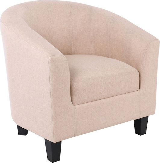 Boga Armchair Beige 75x73x69cm