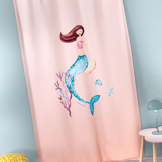 Guy Laroche Детска Завеса Bebe Merida с Плик с Писалка Оранжева 145x270см