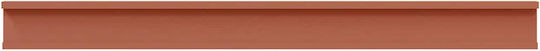 Red Wall Shelves 4 Pieces 100x9x3cm