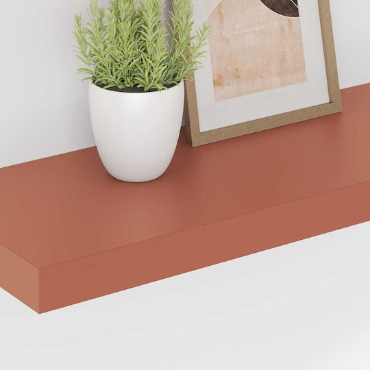 Wall Shelf Red 50x23x4cm