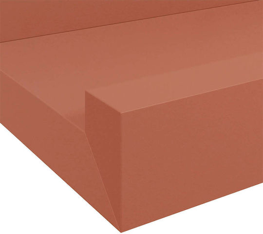 Red Wall Shelves 2 Pieces 60x9x3cm