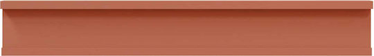 Red Wall Shelves 2 Pieces 60x9x3cm