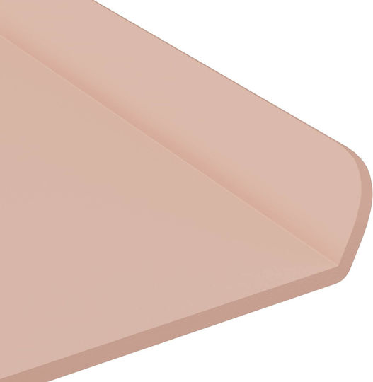Wandregale Rosa 4 Stück 30x18x2.5cm
