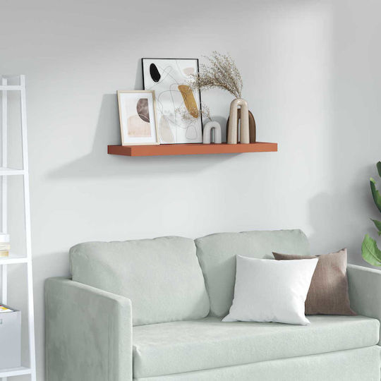 Wall Shelf 80x23.5x4cm Red
