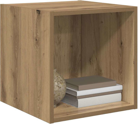 Wall Shelves Beech (2 Pieces) 37x37x37cm