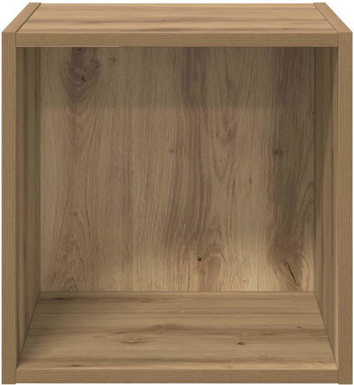 Wall Shelves Beech (2 Pieces) 37x37x37cm